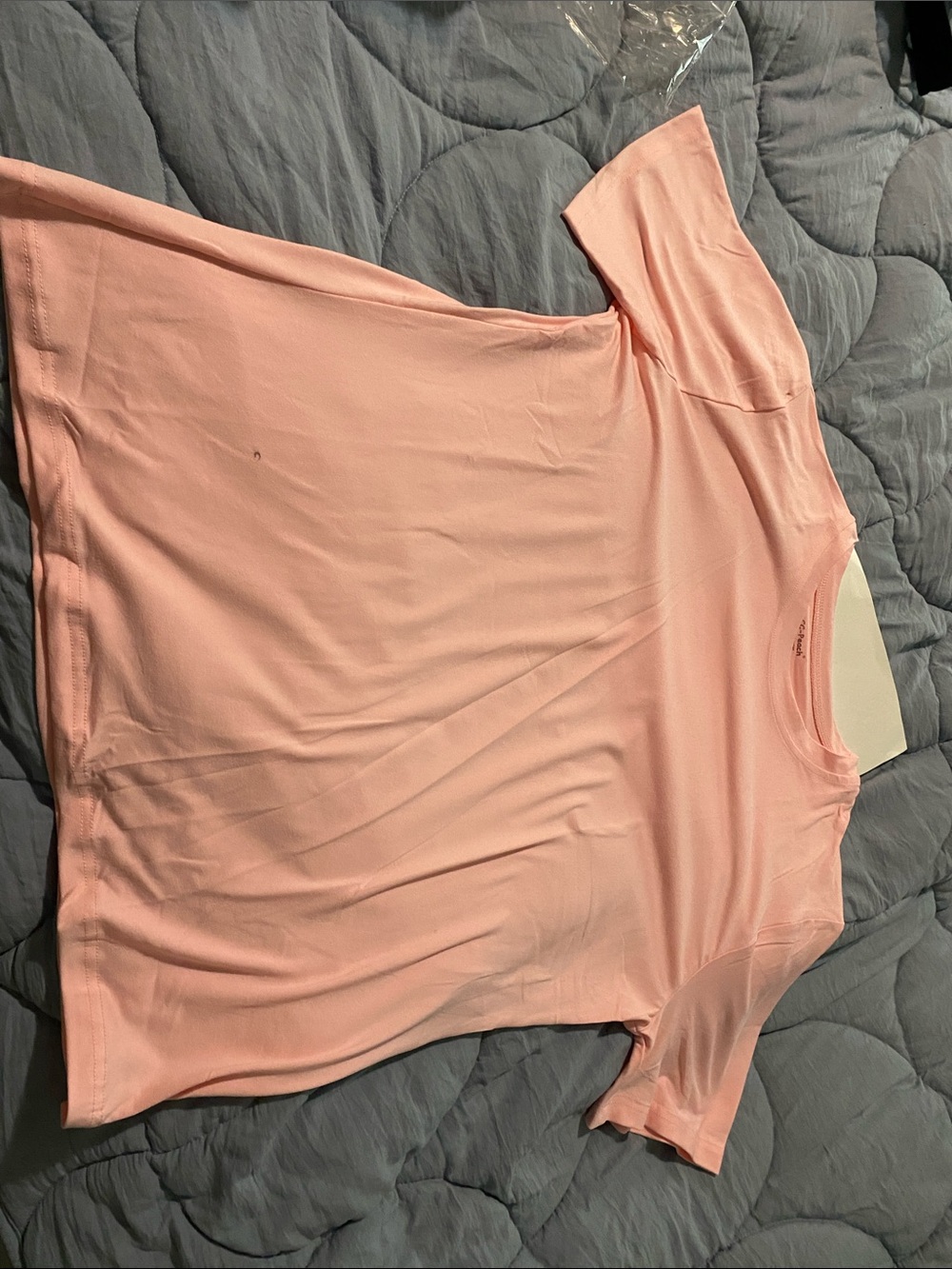 Women’s Short Sleeve Tee in Light Pink - Classic Crew Neck